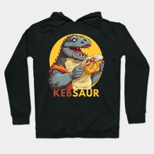 Kebsaur Dinosaur who loves Kebab Hoodie